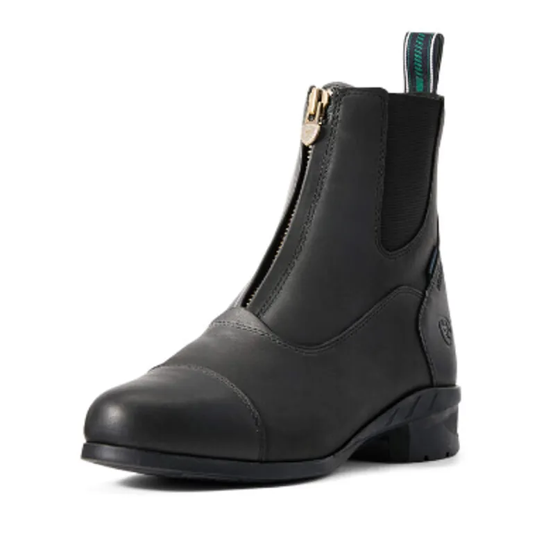 Ariat Heritage IV Zip Waterproof Insulated Paddock Boot in Black